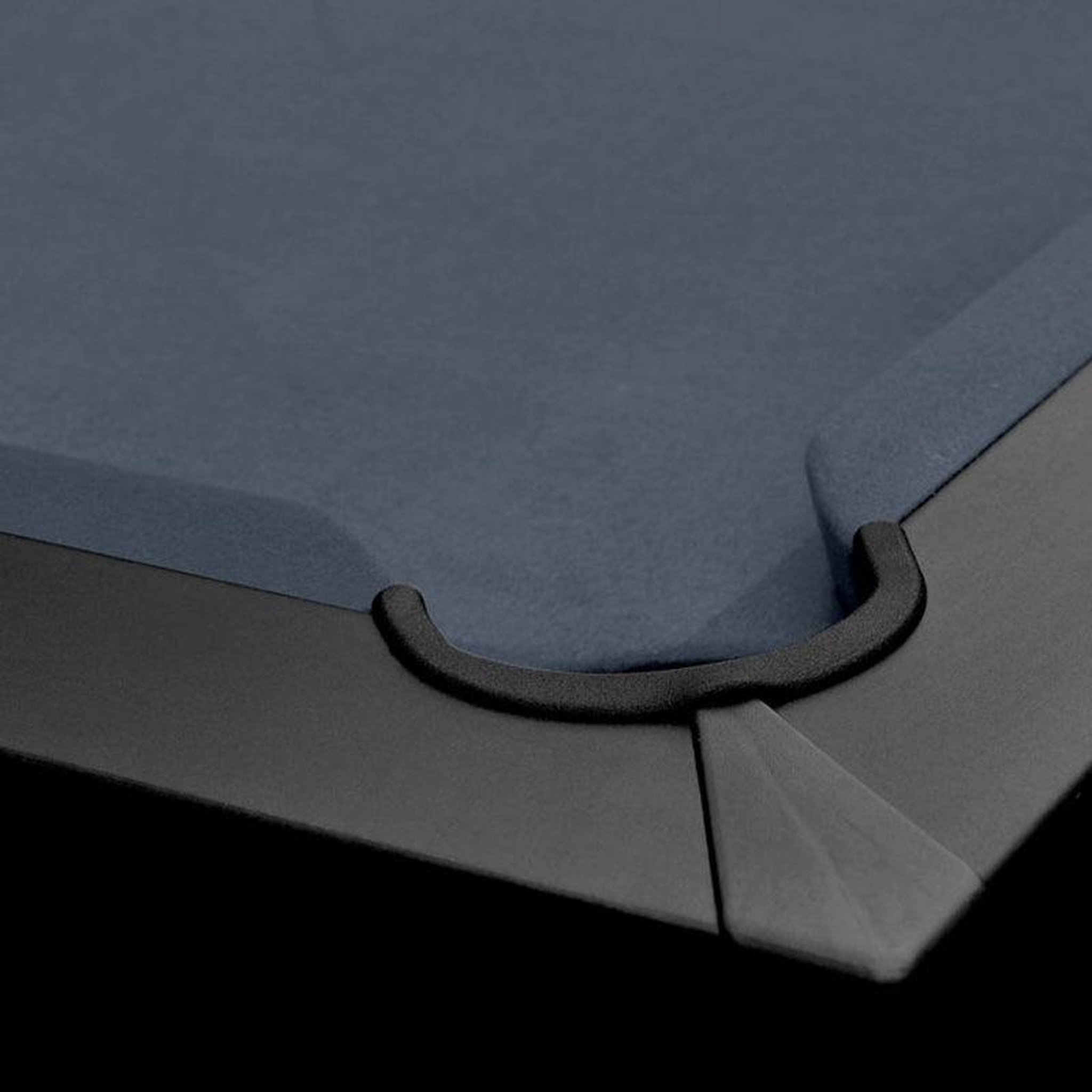Voir la diapositive 5 : MAISON PAVANE Table de billard convertible noire tapis gris-eddie