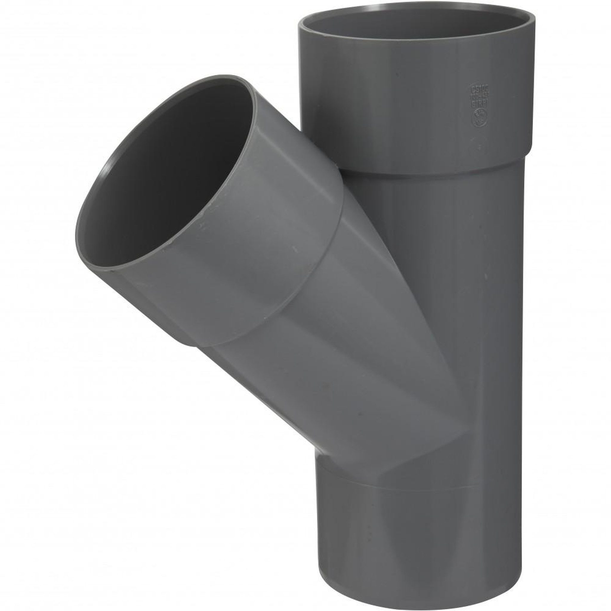 CENTRALE BRICO Culotte de branchement 45° en pvc à coller, femelle / mâle, D100