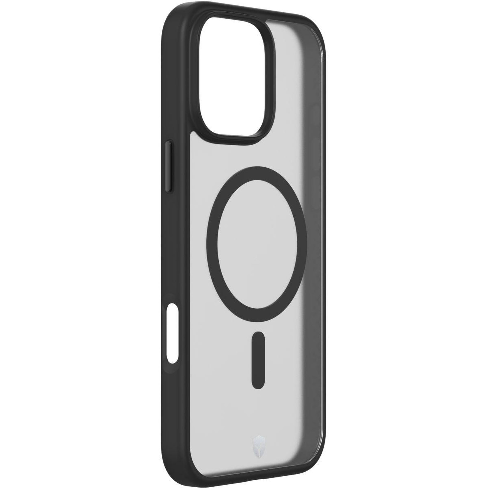 Voir la diapositive 3 : FORCE CASE Coque iPhone 16 Pro Max Air Frost MagSafe Noir