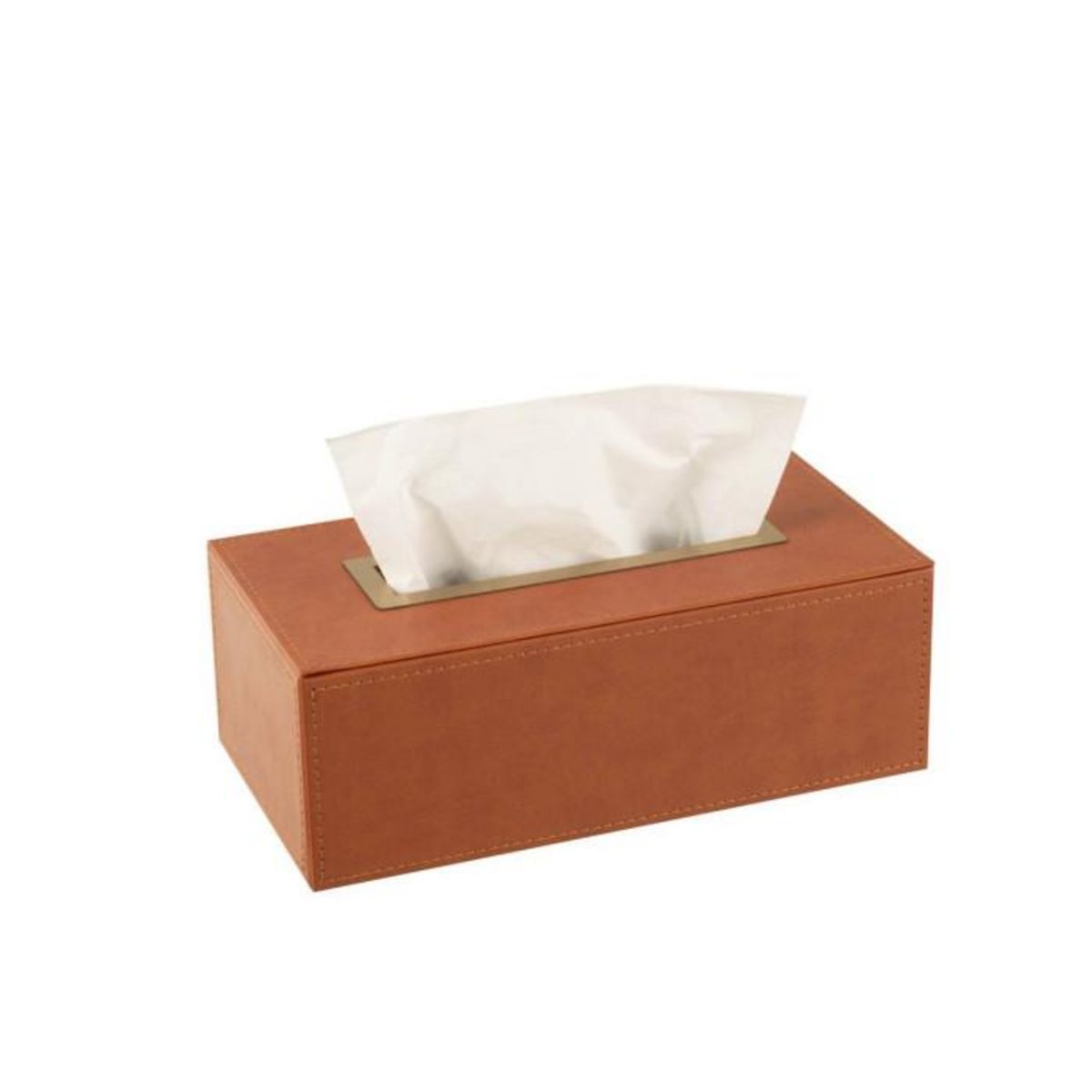 Paris Prix Boîte à Mouchoirs  Ezra  25cm Cognac