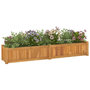 Voir la diapositive 3 : VIDAXL Lit sureleve 150x30x25 cm bois massif de teck