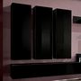 Voir la diapositive 2 : Paris Prix Meuble TV Mural Design  Fly I  320cm Noir