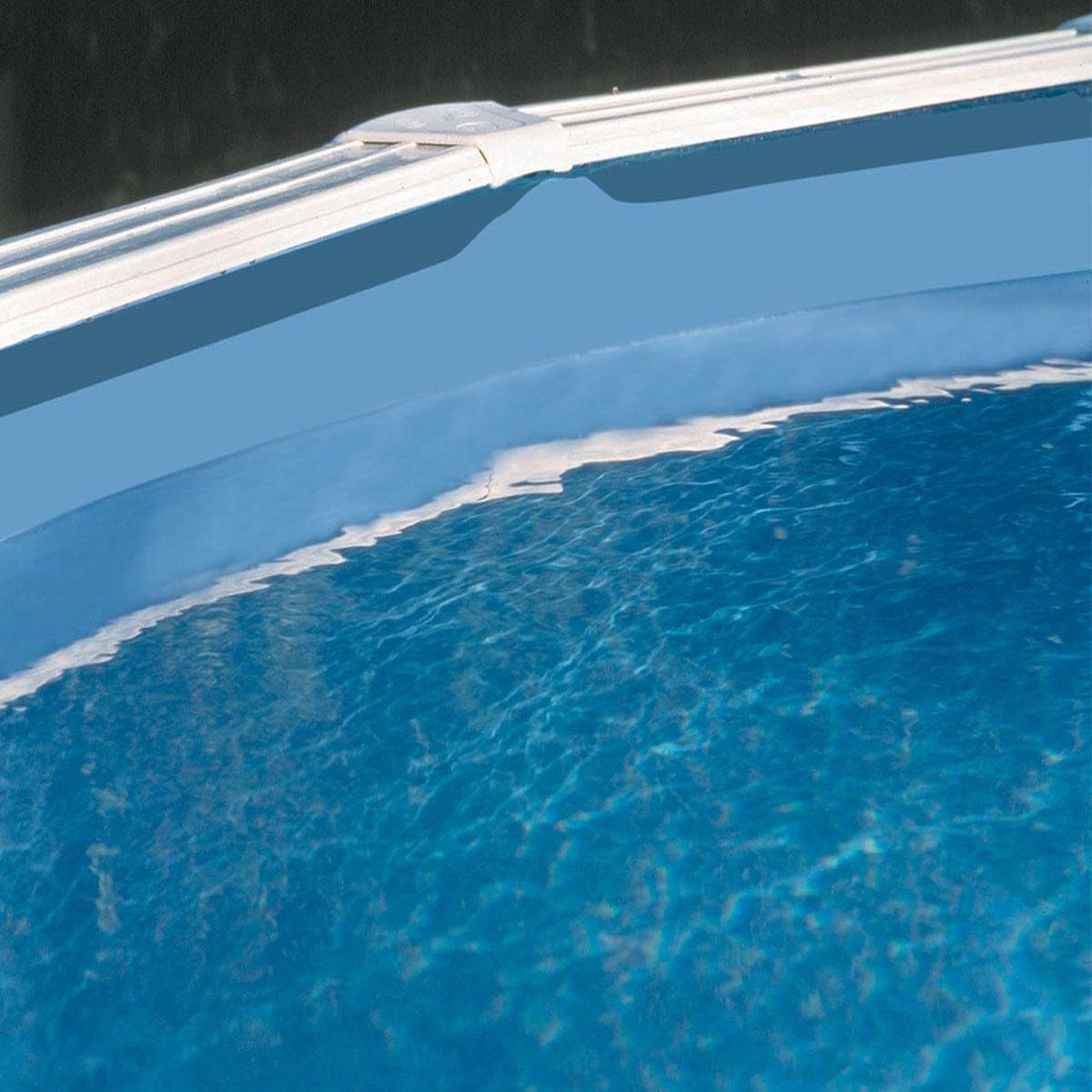 Voir la diapositive 3 : GRE Liner seul bleu pour piscine acier ovale 7,44 x 3,99 x 1,32 m - gré