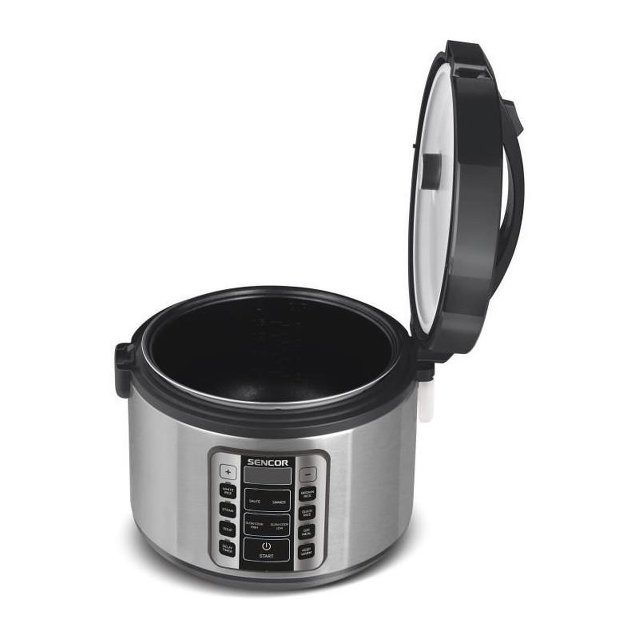 Voir la diapositive 2 : SENCO Cuiseur a riz multifonctionnel - SENCOR - SRM 3151BK - 700 W - 1,5 L - Acier inoxydable