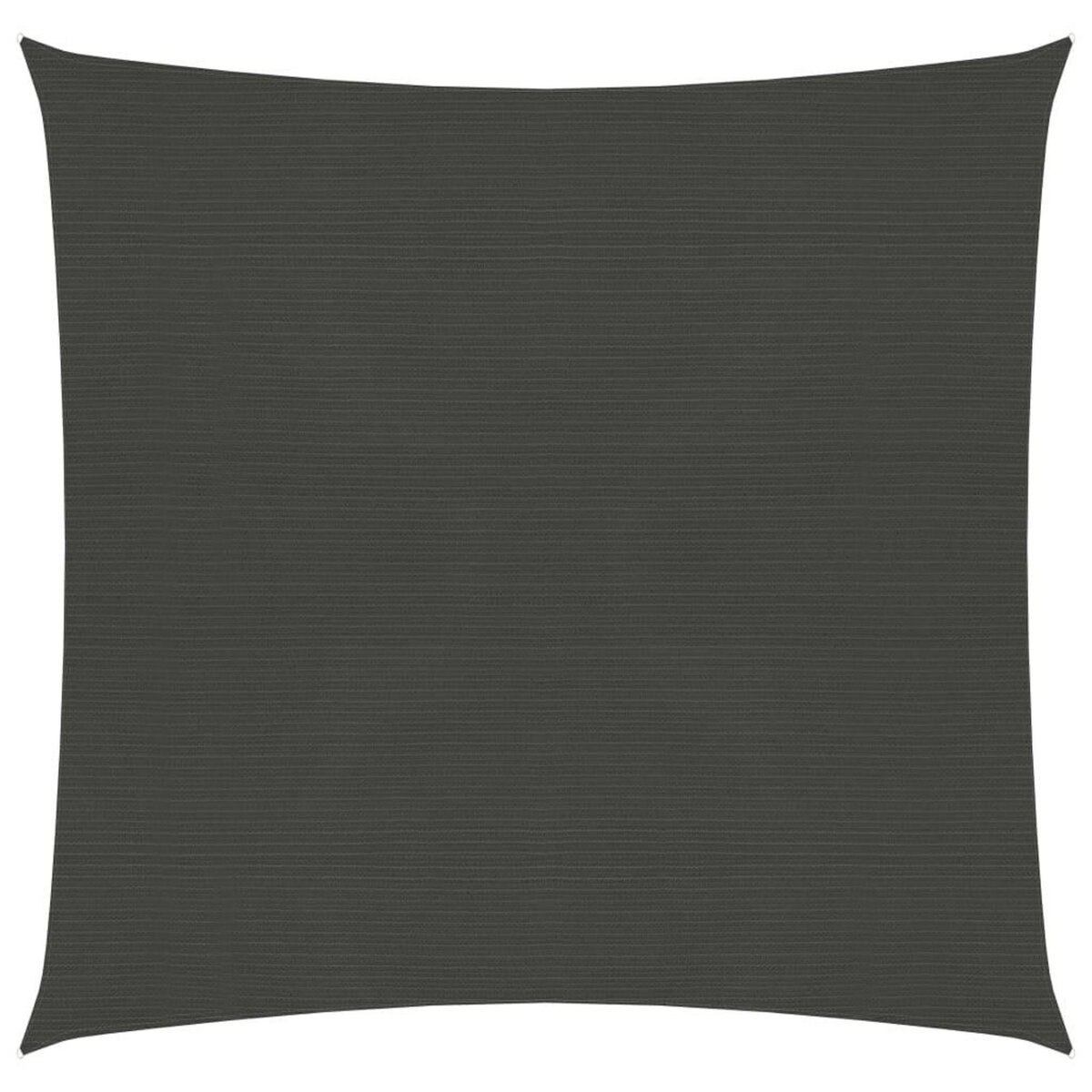 VIDAXL Voile d'ombrage 160 g/m^2 Anthracite 3x3 m PEHD