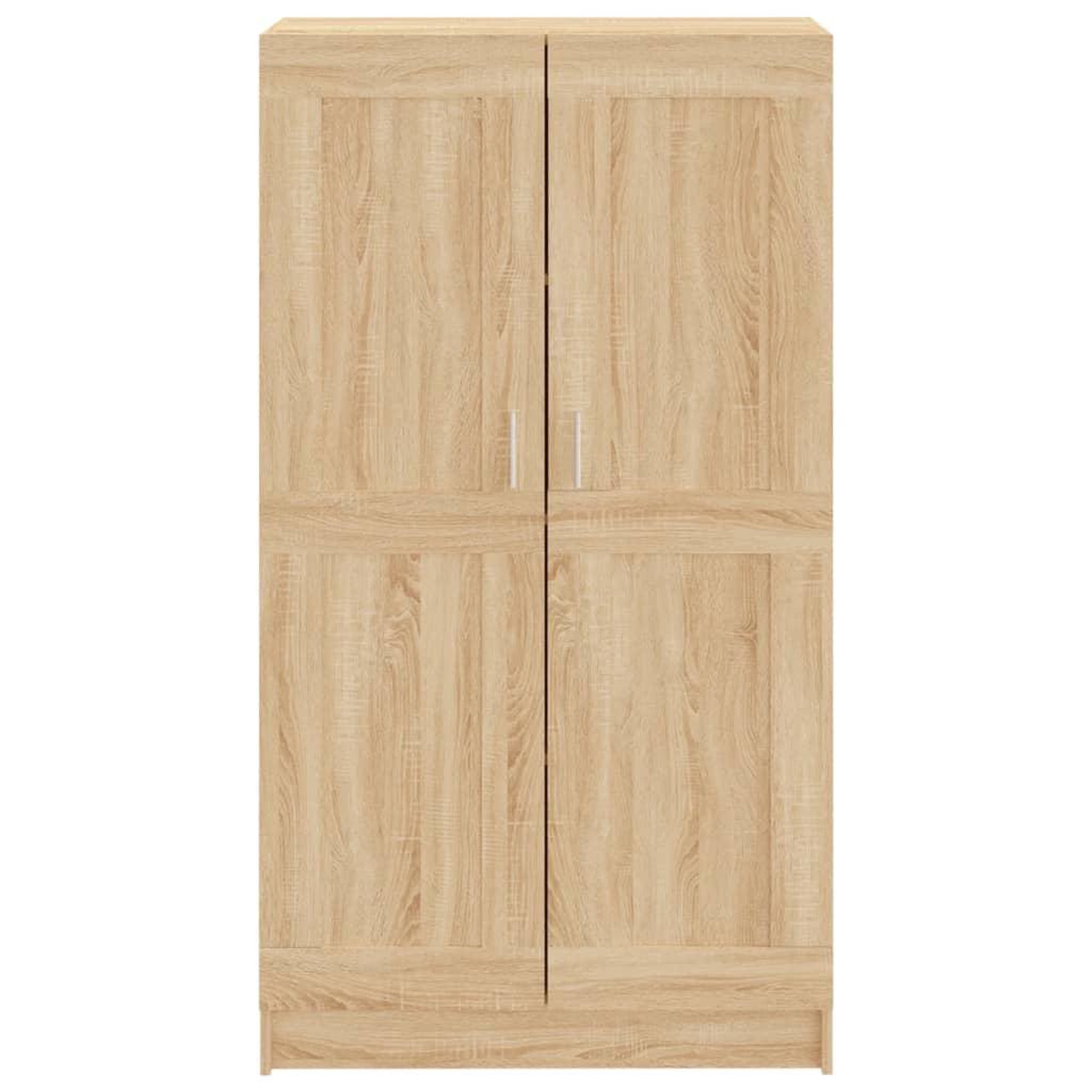 Voir la diapositive 5 : VIDAXL Bibliotheque Chene sonoma 82,5x30,5x150 cm Bois d'ingenierie