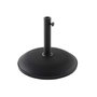 Voir la diapositive 1 : HESPERIDE Pied en béton pour parasol droit 25 kg Noir - Hespéride