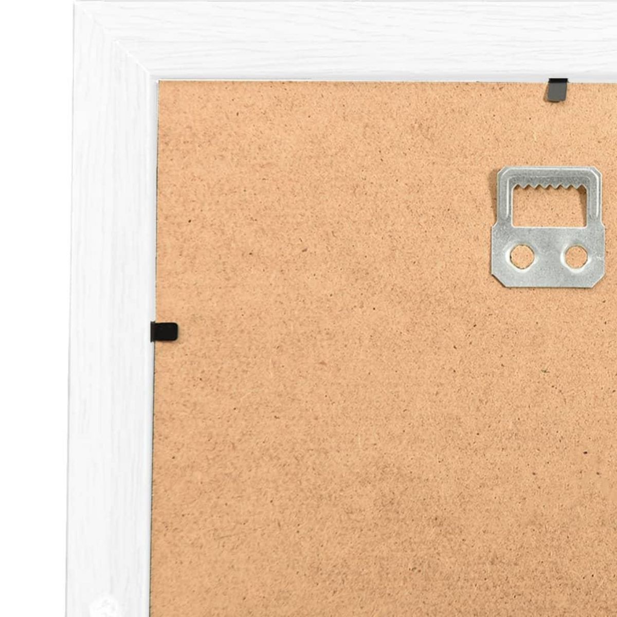 VIDAXL Collage de cadres photo pour photo de 10x(13x18 cm) Blanc MDF