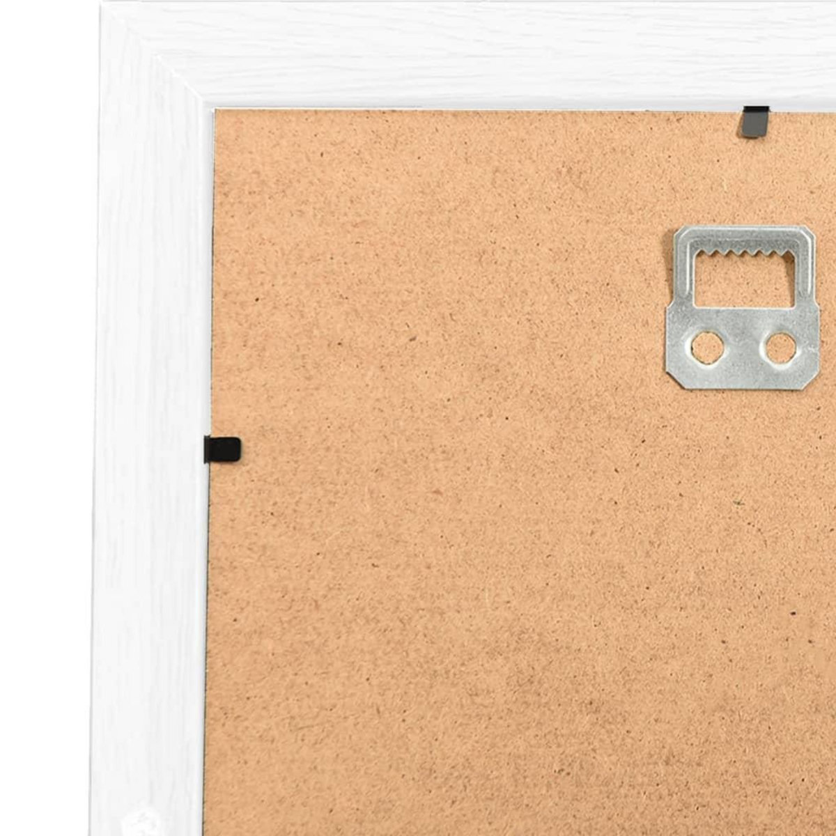 VIDAXL Collage de cadres photo pour photo de 10x(13x18 cm) Blanc MDF