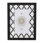 The Home Deco Factory Cadre photo ethnique Mirage. Coloris disponibles : Noir, Marron