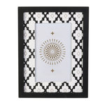 The Home Deco Factory Cadre photo ethnique Mirage. Coloris disponibles : Noir, Marron