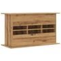 Voir la diapositive 6 : VIDAXL Support d aquarium chêne artisanal 101x41x58 cm bois ingénierie