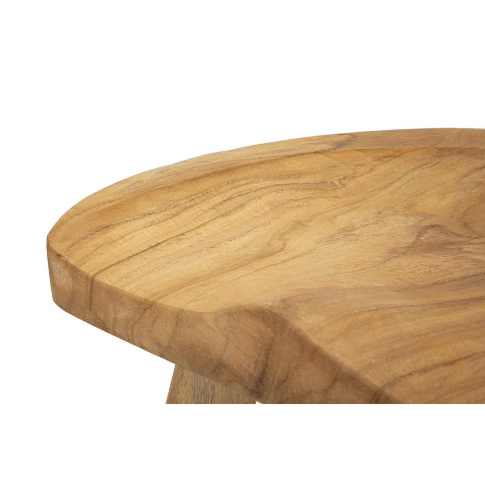 Voir la diapositive 5 : Paris Prix Tabouret en bois  selle  42cm naturel
