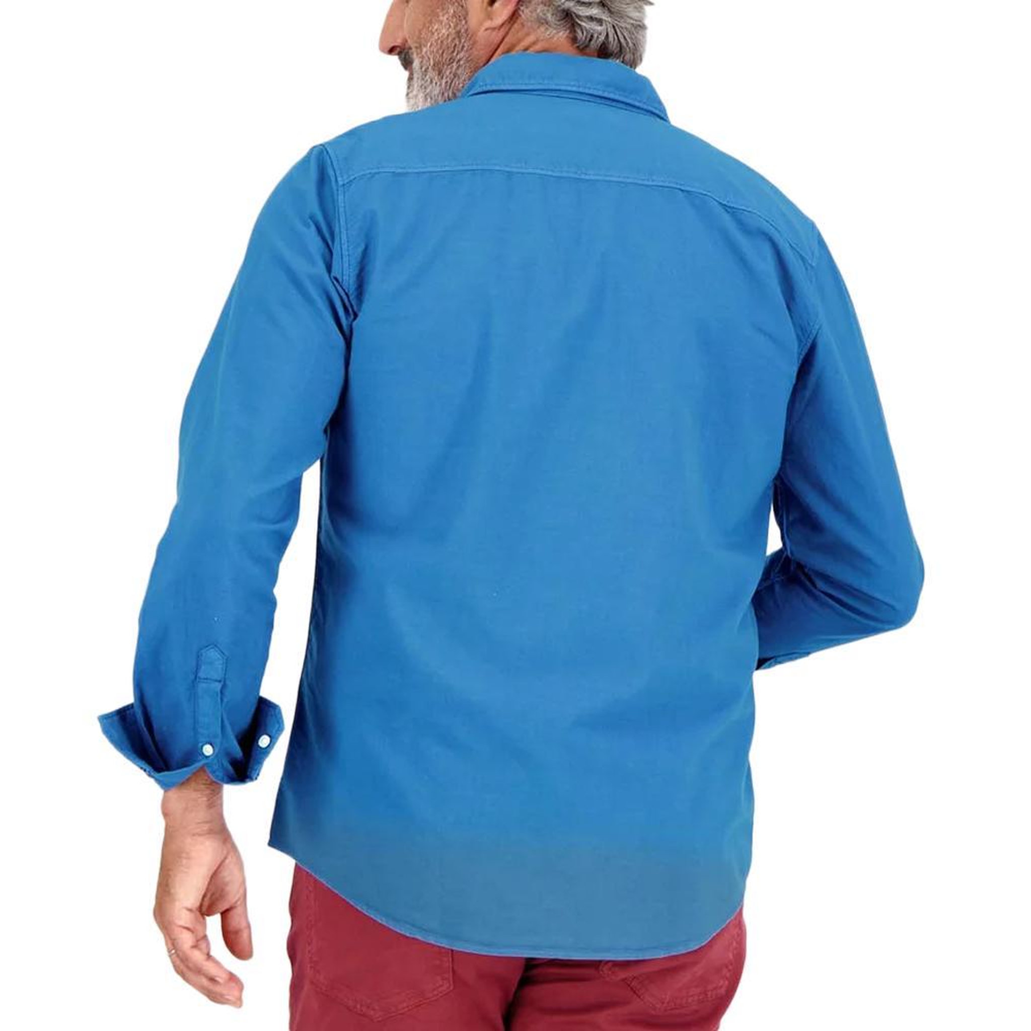 Voir la diapositive 2 : TBS Chemise Bleu Homme TBS BRODYCHE14442