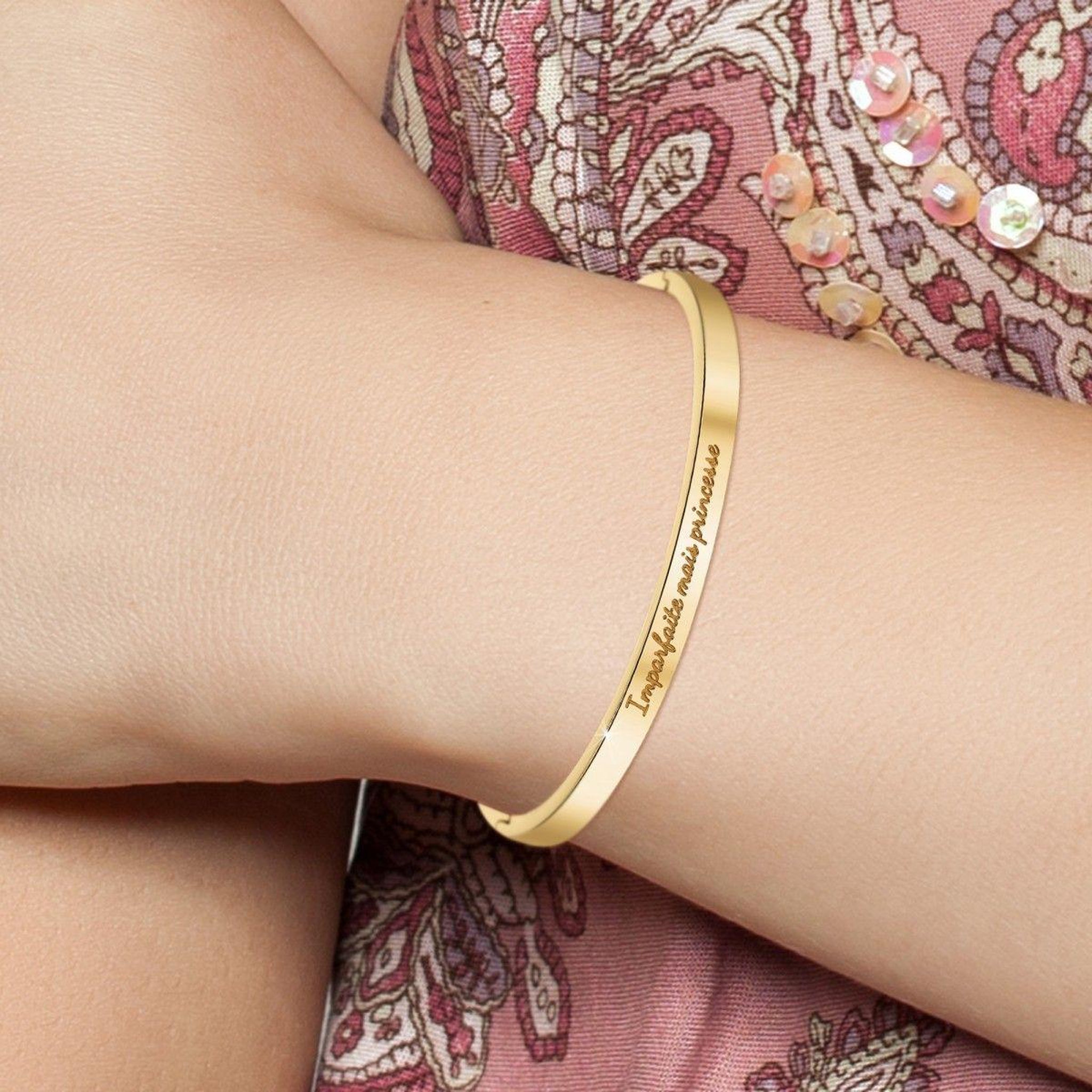 Voir la diapositive 2 : SC CRYSTAL Imparfaite mais princesse - Bracelet par SC Crystal