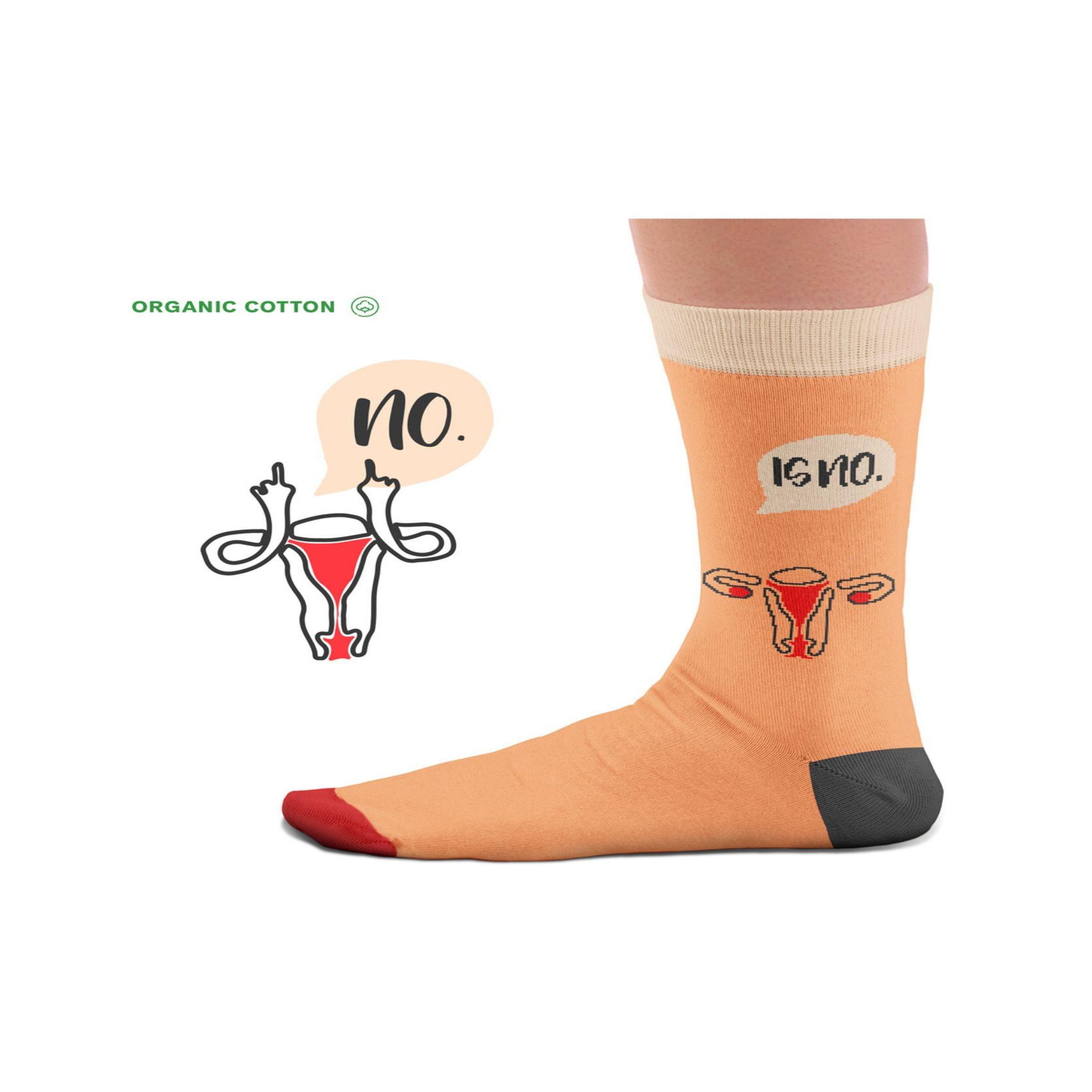 Voir la diapositive 3 : SOCK AFFAIRS Chaussettes coton bio non, c'est non