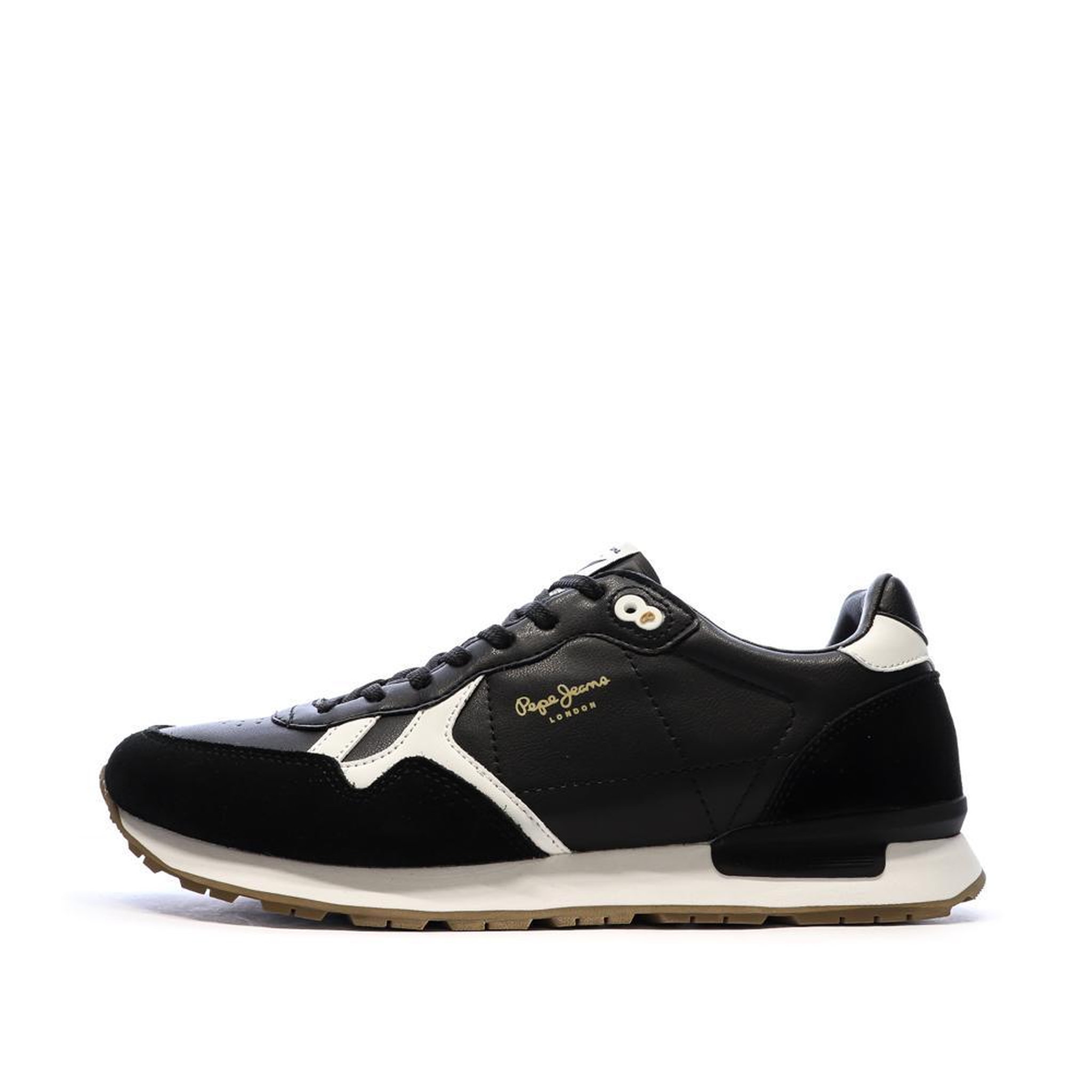 Voir la diapositive 1 : Pepe Jeans Baskets Noir Homme Pepe jeans Brit Supra