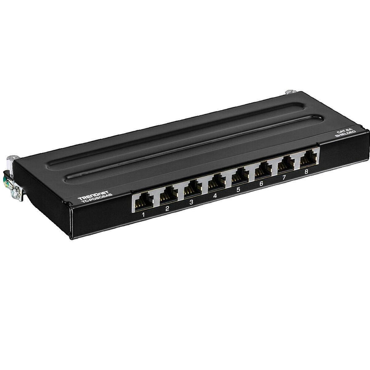 Trendnet Panneau de brassage Trendnet TC-P08C6AS 8 ports UTP Cat6a