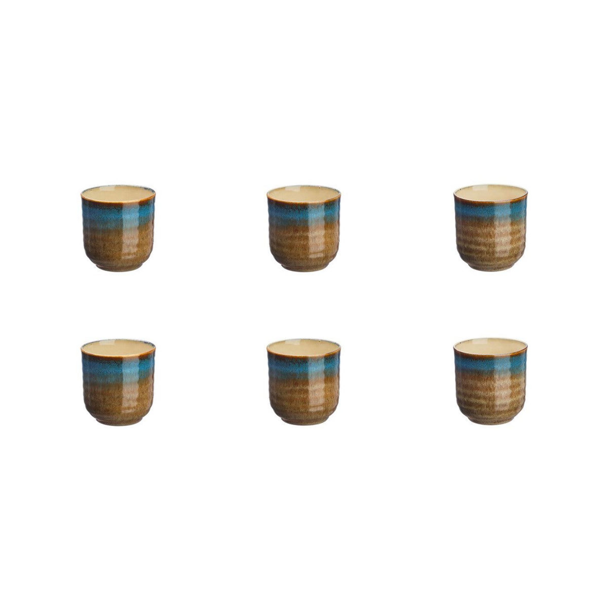 BJORN Tasse ISLAND 15cl - 6 pièces - Terre et mer