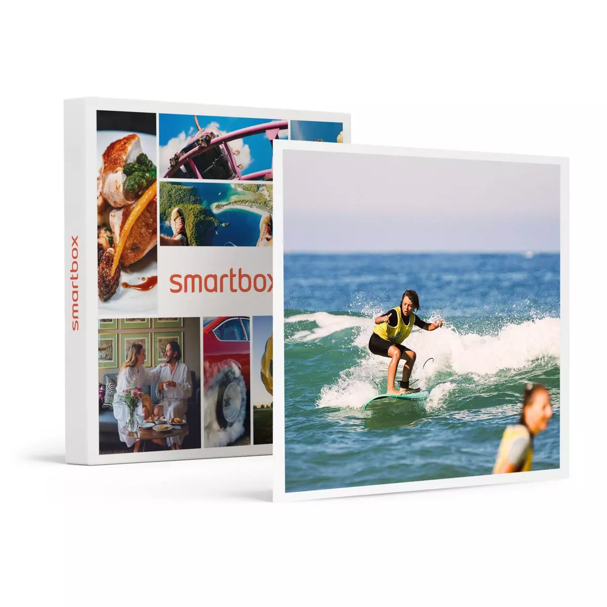 Smartbox 2 cours de surf d'1h30 à Seignosse - Coffret Cadeau Sport & Aventure