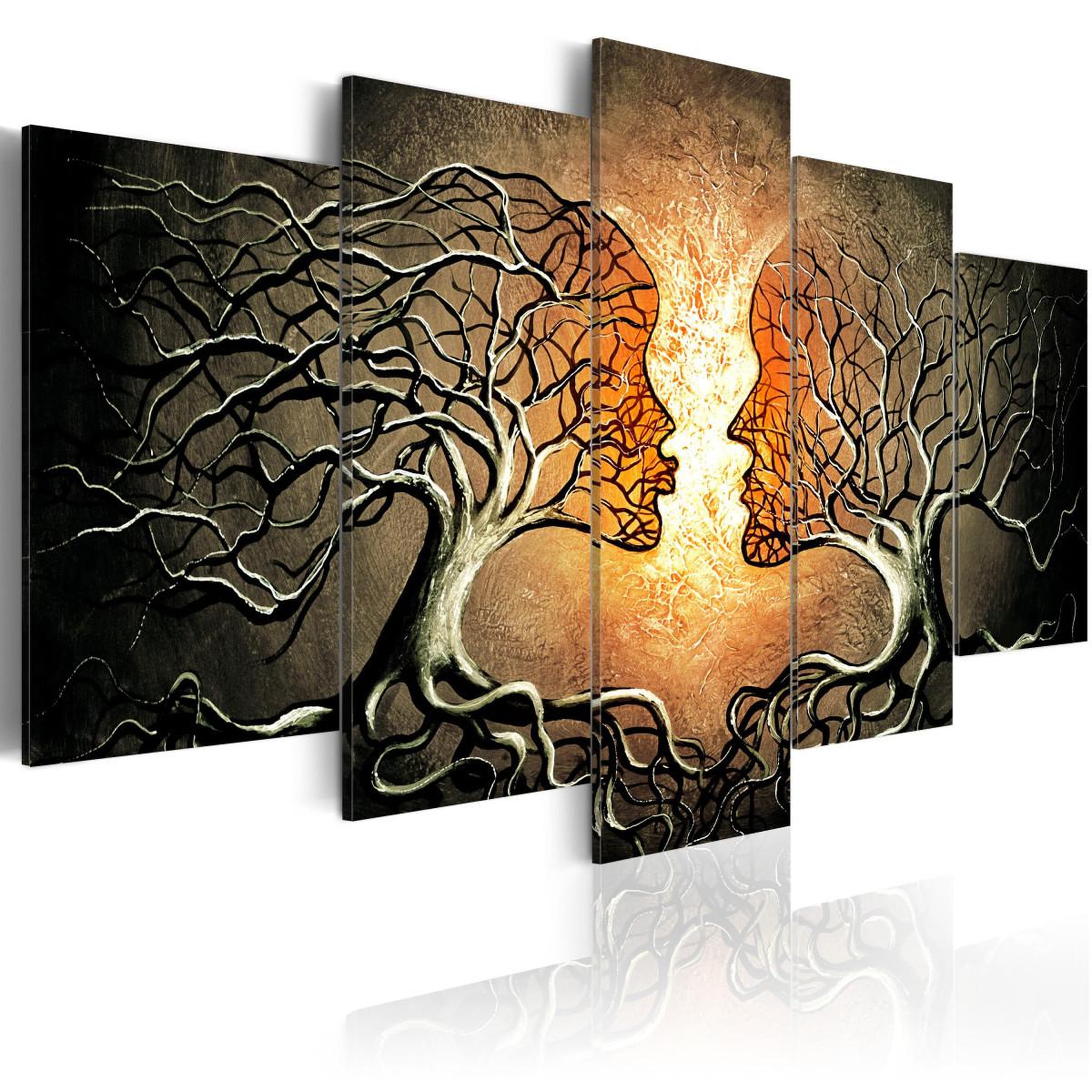 Voir la diapositive 1 : Paris Prix Tableau imprimé  love entanglement