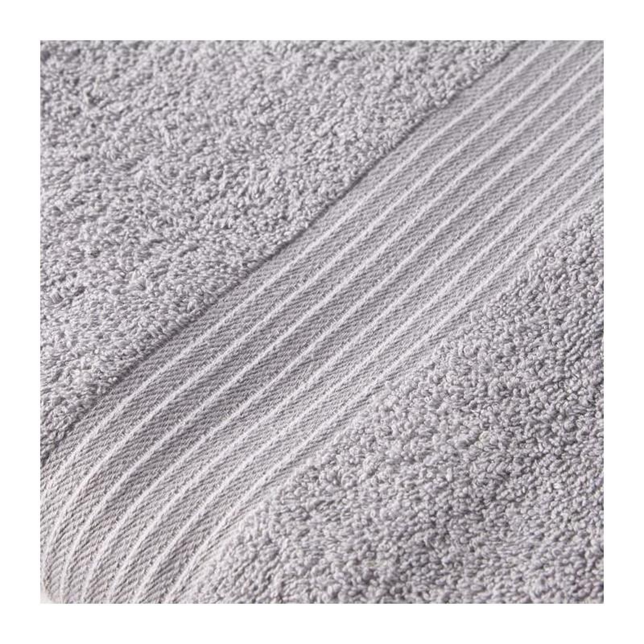 Voir la diapositive 4 : Today TODAY Essential - Maxi drap de bain 90x150 cm 100% Coton coloris acier