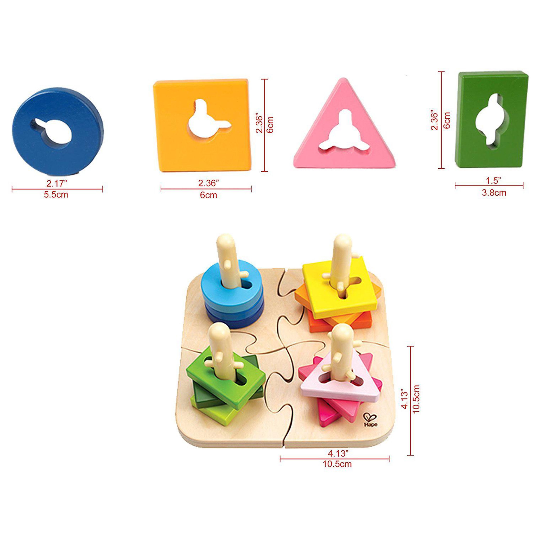 Voir la diapositive 5 : Hape Hape Sort Puzzle Creative