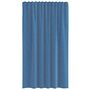 Voir la diapositive 4 : VIDAXL Rideaux en voile avec boucles 2 pcs bleu royal 140x175 cm