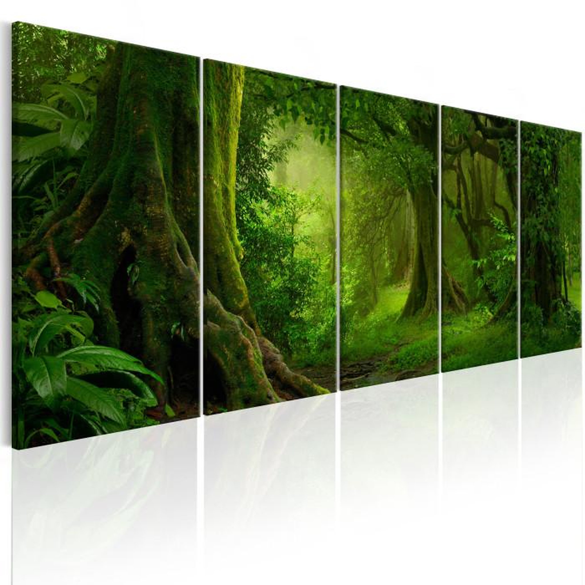 Paris Prix Tableau Imprimé  Tropical Jungle. Coloris disponibles : Multicolore