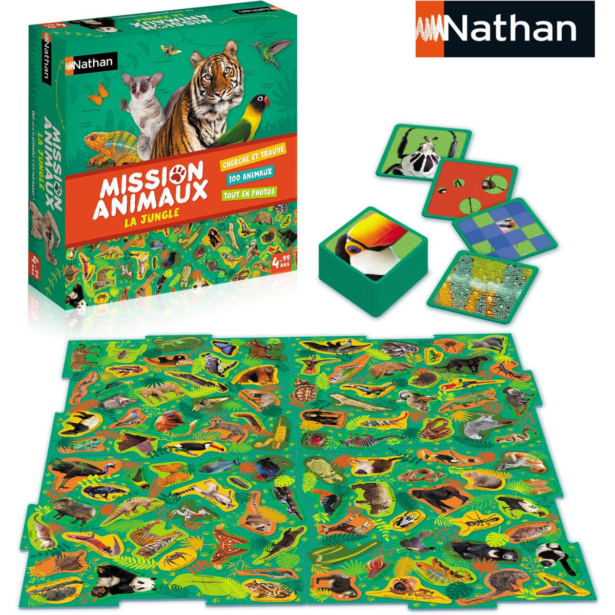 DISET Jeu Mission animaux - La jungle
