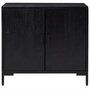 Voir la diapositive 3 : VIDAXL Buffet Noir 75x35x70 cm Bois de pin massif