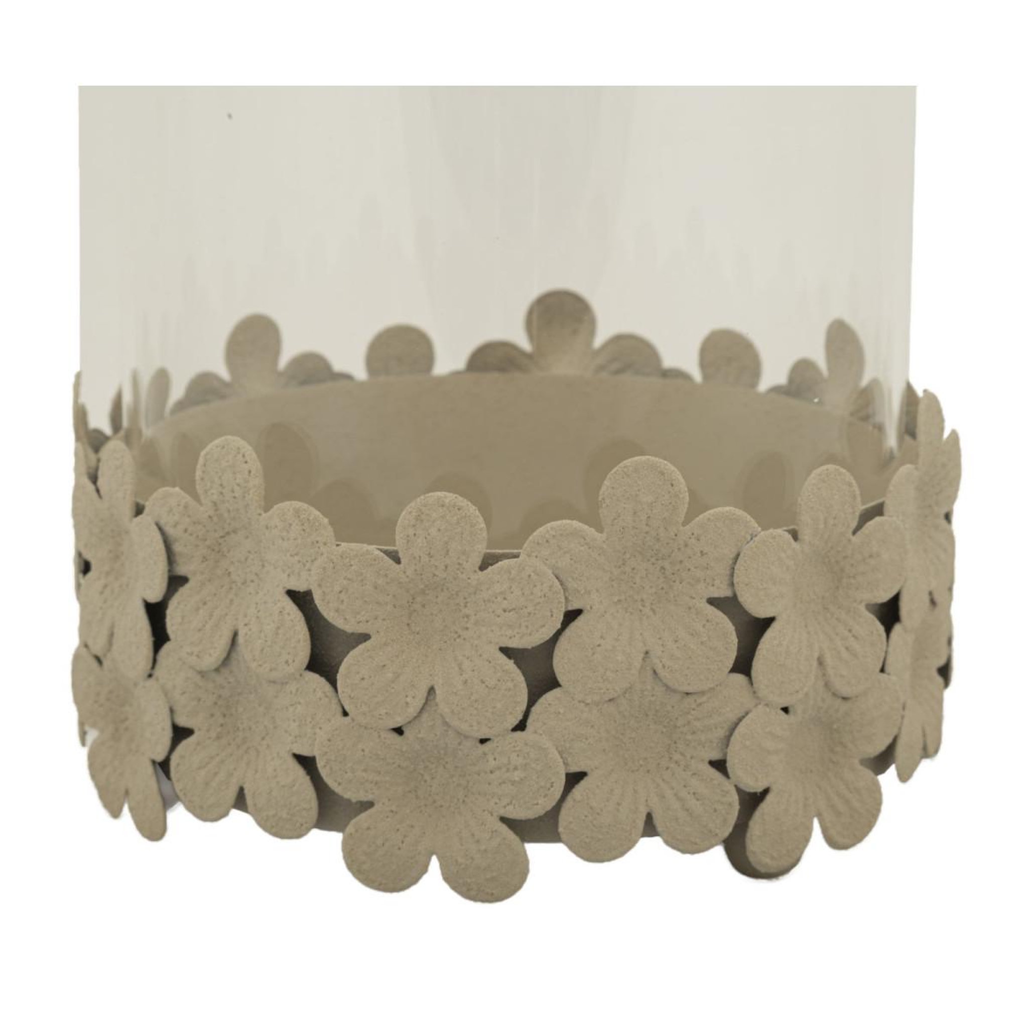 Voir la diapositive 2 : Paris Prix Bougeoir déco  dune  21cm crème