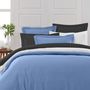 Voir la diapositive 3 : Sensei Maison Taie de traversin en percale de coton SOFT PERCALE - 45x185 cm