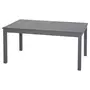 HESPERIDE Table de jardin extensible Azua - Aluminium - 10 Personnes - Gris graphite