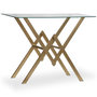 Voir la diapositive 1 : Paris Prix Console Design en Verre  Pixoma  106cm Or