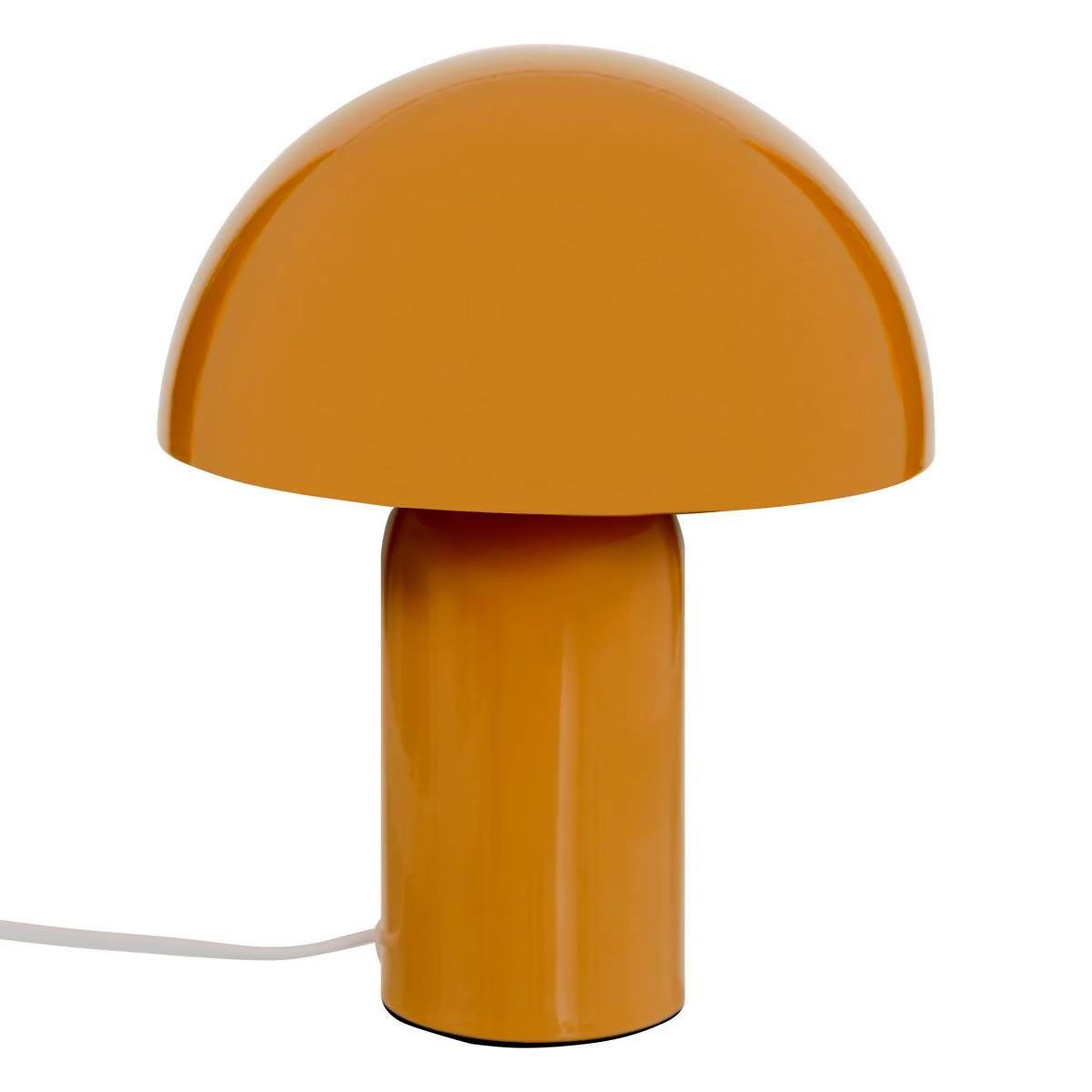 ATMOSPHERA Lampe à poser champignon  lito  24cm ocre