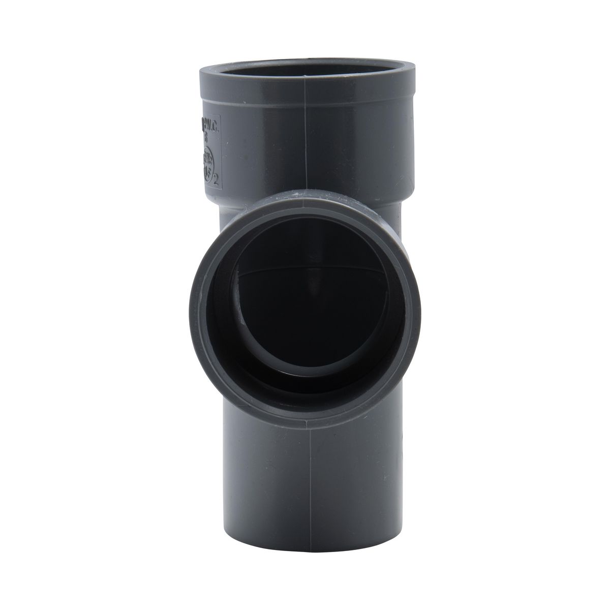 Jardibric Raccord en Té mâle-femelle 87°30 ø40mm