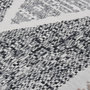 Voir la diapositive 4 : VIDAXL Tapis Noir et gris 120x180 cm Coton