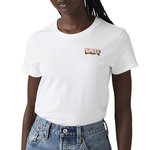 Levi's T Shirt /Rose Femme  evi's The Perfect. Coloris disponibles : Blanc