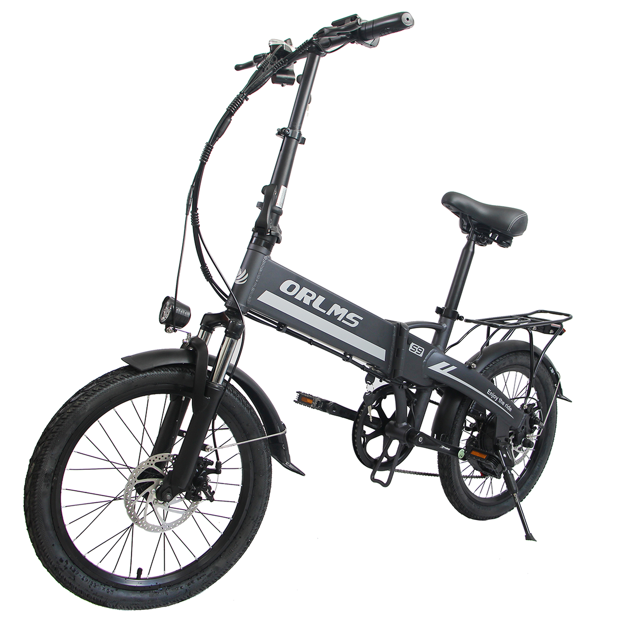 Voir la diapositive 5 : ORLMS Vélo électrique pliant ORLMS S9, moteur 500 W