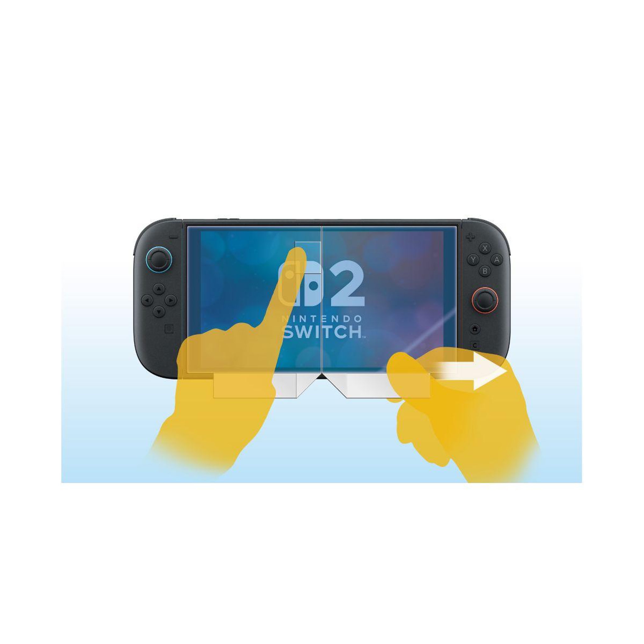 Voir la diapositive 3 : HORI Protection écran Premium Switch 2