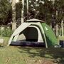 Voir la diapositive 3 : VIDAXL Tente de camping a dome 4 personnes vert liberation rapide