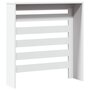 Voir la diapositive 5 : VIDAXL Cache-radiateur blanc 78x20x82 cm bois d'ingenierie