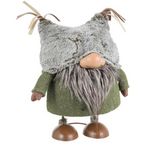 Paris Prix Statuette Déco  Nain  33cm Vert