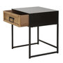 Voir la diapositive 3 : Paris Prix Table de Chevet Design  Hanoï  51cm Naturel & Noir