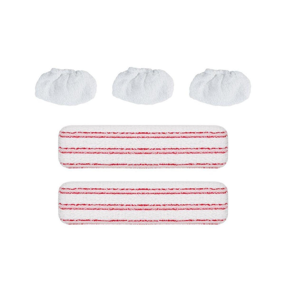 POLTI Lingettes et serpillères 2 Serpilleres + 3 Bonnettes - Vaporetto