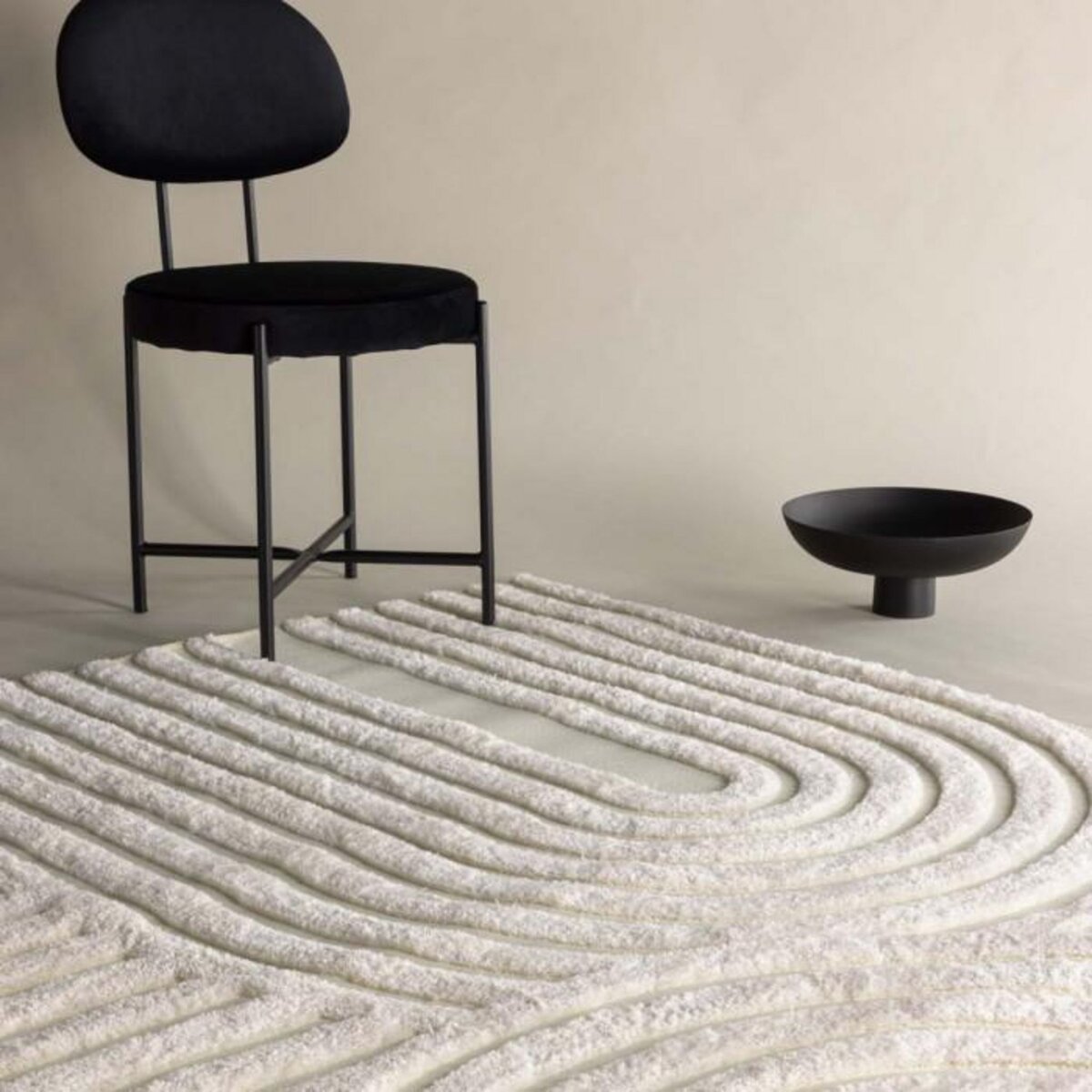 Paris Prix Tapis Déco  Nikita  200x290cm Naturel