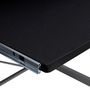 Voir la diapositive 4 : VIDAXL Bureau d'ordinateur d'angle Noir 132x112x99cm Bois d'ingenierie