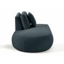 Voir la diapositive 4 : LISA DESIGN Santorini - module d'assise gauche - en tissu texturé