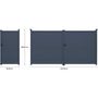 Voir la diapositive 3 : Habitat et Jardin Pack portail + portillon  Marc  - Gris
